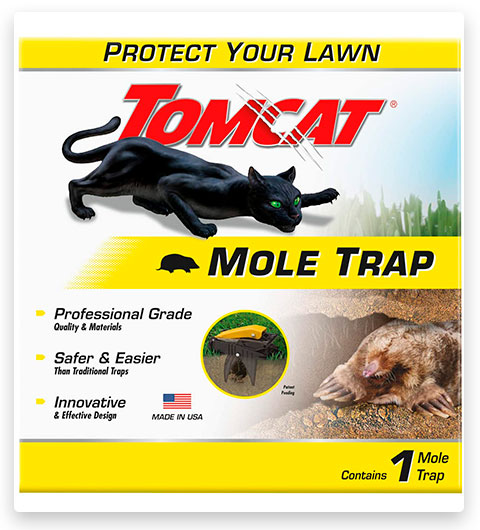 Tomcat Mole Trap - Professional Grade, Innovative and Effective Design