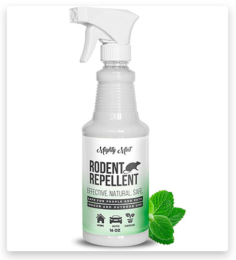Mighty Mint Peppermint Oil Rodent & Squirrel Repellent Spray