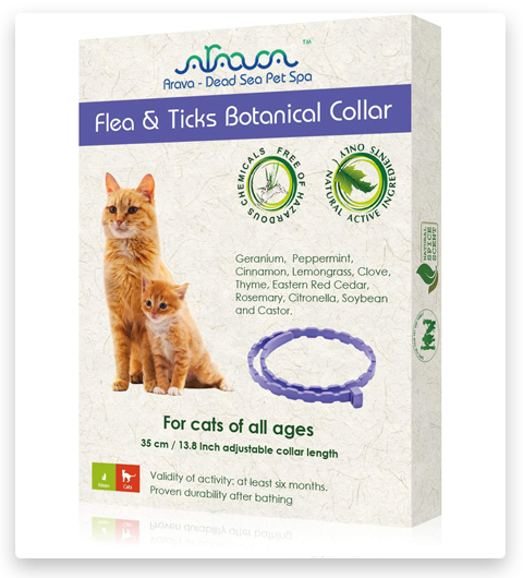 Arava Flea & Tick Prevention Flea Collar for Cats & Kittens