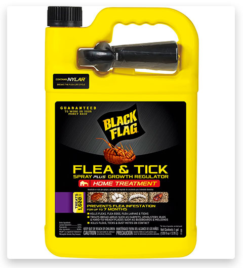Black Flag Extreme Flea Treatments for Home Killer Plus Growth Regulator (traitement anti-puces extrême pour la maison)