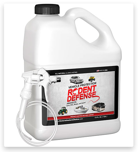 Exterminators Choice Vehicle Protection One Gallon Rodent Repellent Squirrel Poison for Vehicle