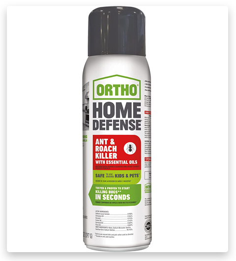Ortho Home Defense Pet Safe Ant & Roach Killer Aerosol with Essential Oils
