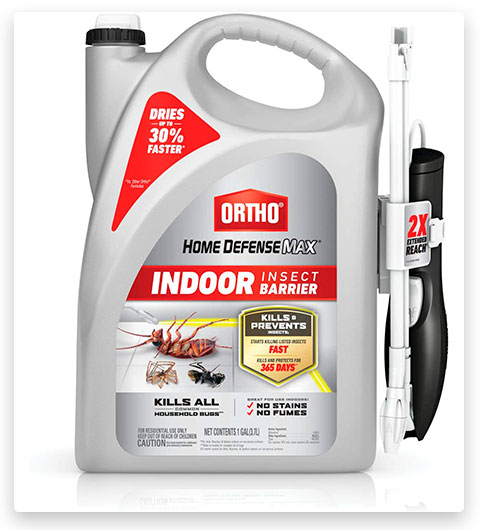 Ortho Home Defense Max Indoor Insect Barrier Trattamento antipulci per la casa