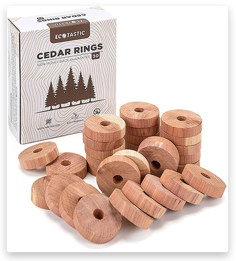 ECOTASTIC - Cedar Ring Moth Repellent