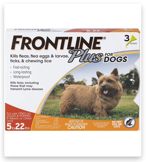 FRONTLINE Plus Flea and Tick Treatment for Dogs