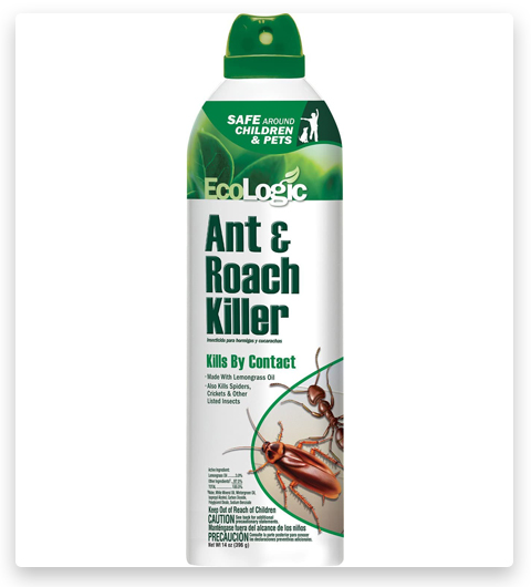 EcoLogic HG-75000 Anti-fourmis sans danger pour les animaux domestiques, en aérosol