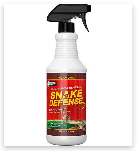 Exterminators Choice Snake Defense - Répulsif naturel pour serpents