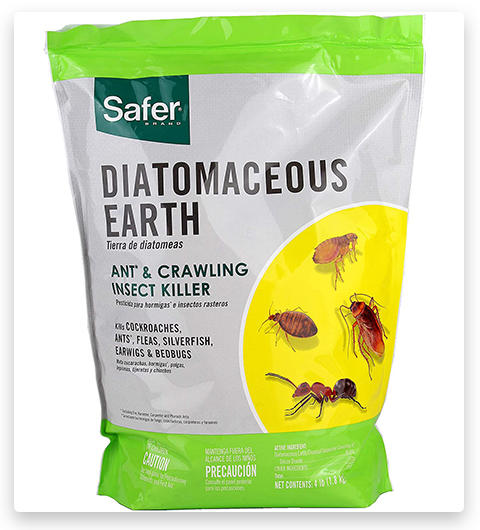 Safer Diatomaceous Earth-Bed Bug Flea, Ant, Crawling Insect Killer