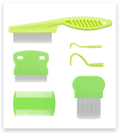 BENSEAO Flea Comb for Cats and Dogs