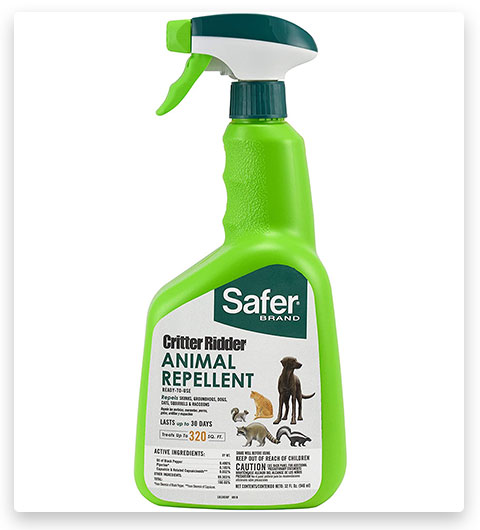 #10 Safer Brand 5935 Critter Ridder Repellente per animali 