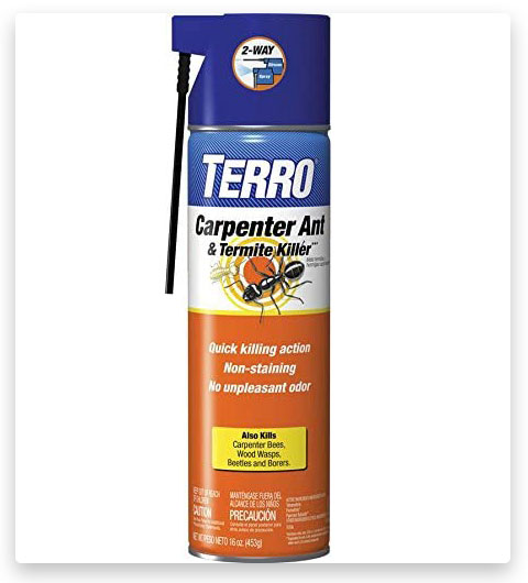 TERRO Traitement contre les fourmis charpentières et les termites - aérosol