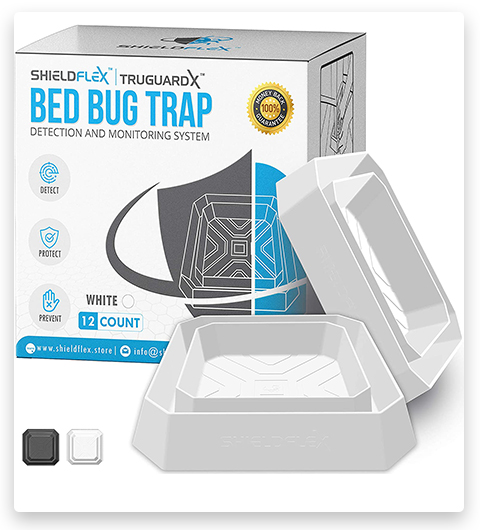 TruGuard X Bed Bug Trap - Paquete de 12