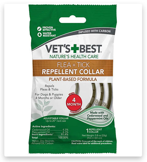 Vet's Best Flea and Tick Repellent for Pets Collar