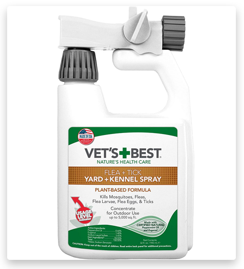 Vet's Best Flea and Tick Yard and Kennel Spray 