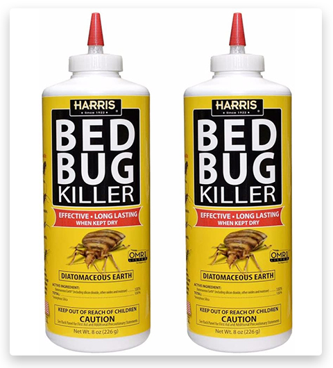 Harris Bed Bug Killer, Diatomaceous Earth Powder