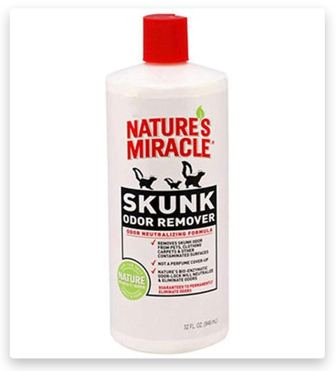 Nature’s Miracle Skunk Shampoo Odor Remover