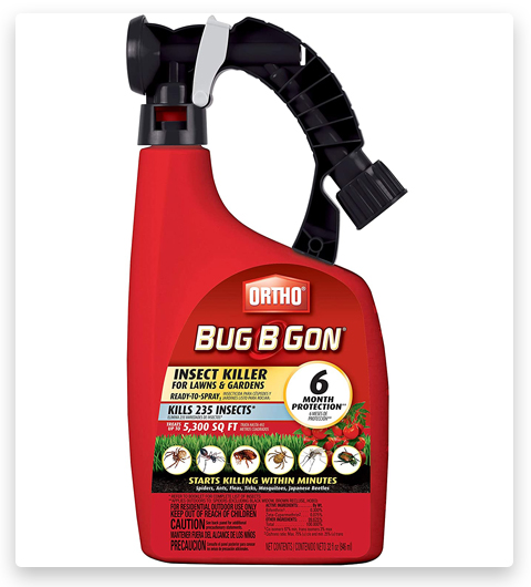 Ortho Bug B Gon Insecticide pour pelouses et jardins prêt à pulvériser 