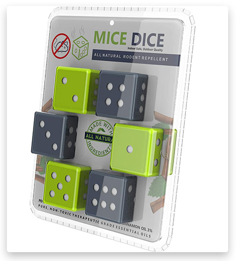 Peppermint Oil to Repel Mice Dice