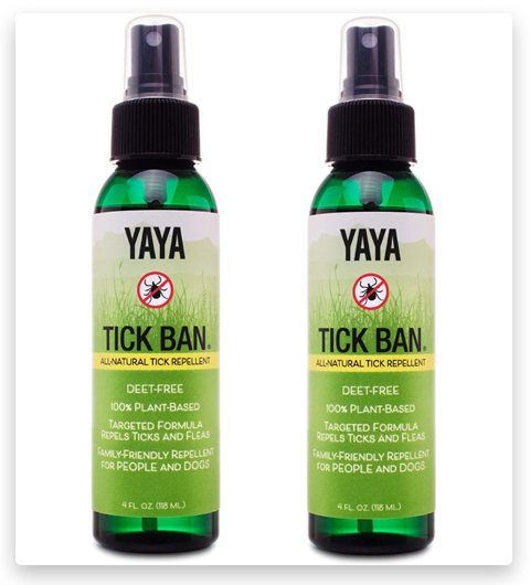 Yaya Organics Tick Ban Ben's Tick Repellent for Kids