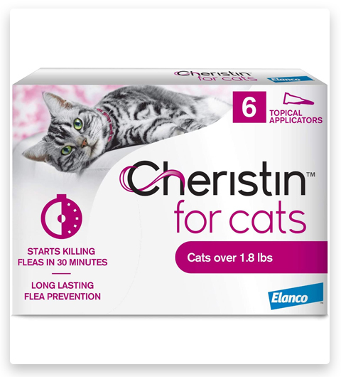Tratamiento tópico antipulgas para gatos Cheristin