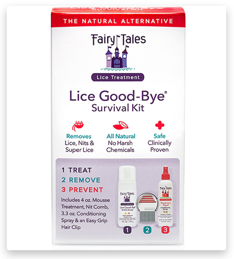 Fairy Tales Lice Good-Bye Survival Kit for Lice Treatment