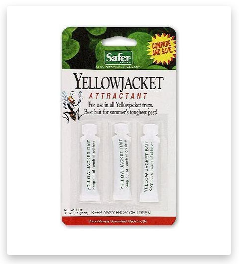Safer Deluxe Yellow Jacket Wasp Bait Trap