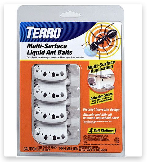 TERRO T334 Multi-Surface Liquid Kitchen Ant Killer Baits