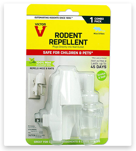 Victor M808 Plug-in Rodent Mouse and Rat Repellent