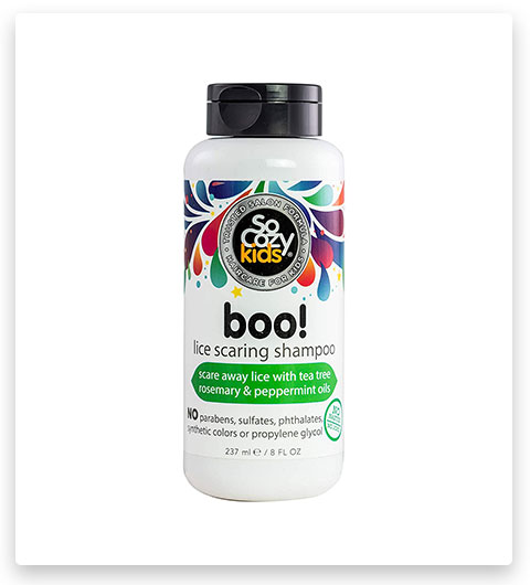 SoCozy Boo! Lice Scaring Shampoo For Kids