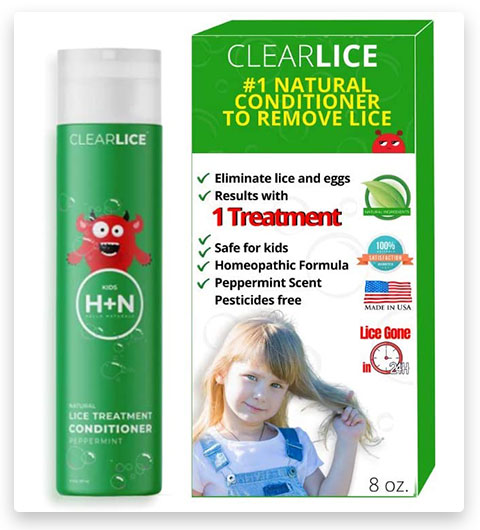 ClearLice Head Lice Shampoo Treatment & Conditioner