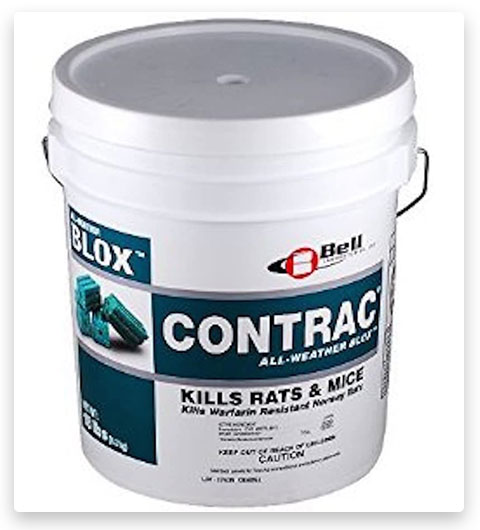 Bell Contrac Blox Rodent Control Mouse Poison Rodenticide