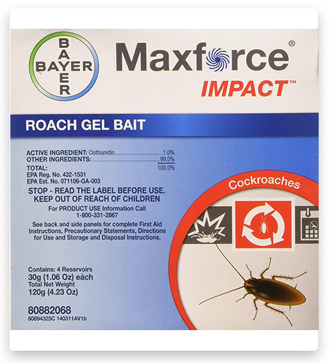 Bayer Maxforce Impact Roach Bait Gel