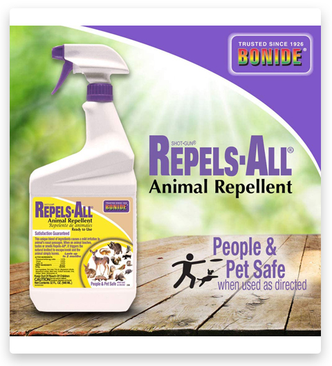 Bonide Repels-All Repellente per animali pronto all'uso per le puzzole