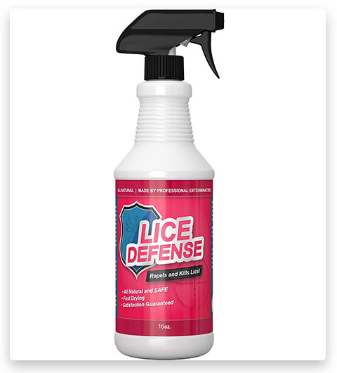 Exterminators Choice Lice Killer for Home Repellent Treatment Spray