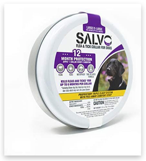 SALVO Flea and Tick Collar for Dogs