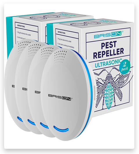 BRISON Ultrasonic Pest Ant Repellent Plug-in Control