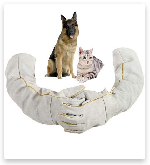 LANGYINH Animal Handling Gloves Bite & Snake Proof Gloves