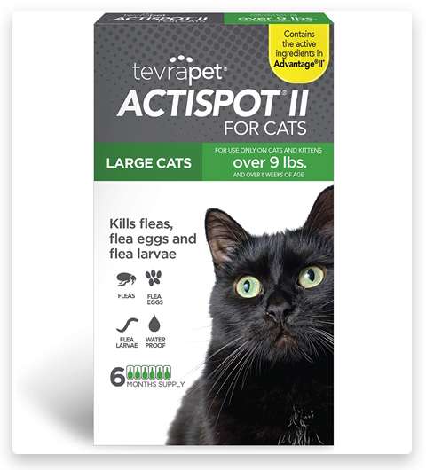 TevraPet Actispot II Prevenzione antipulci per gatti
