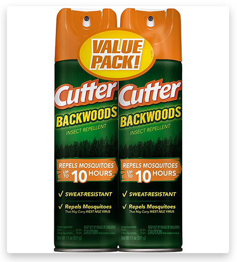 Cutter Backwoods Insect Flea Aerosol Repellent