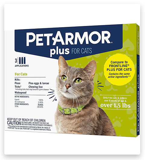 PETARMOR Plus Prevenzione antipulci e zecche per gatti