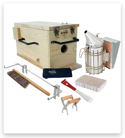 Caja de herramientas de apicultor REGIVA con ahumador de abejas