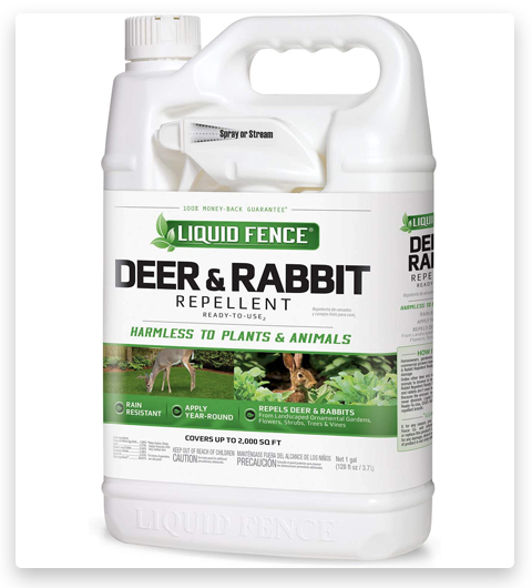 Repelente líquido de ciervos y conejos listo para usar