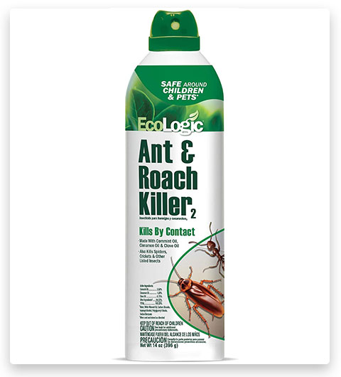 EcoLogic HG-75028-1 Ant Aerosol & Roach Killer
