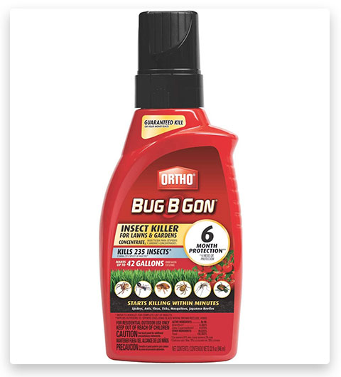 Ortho Bug B Gon Insekt-Flohbekämpfungsmittel für Rasen und Garten Konzentrat