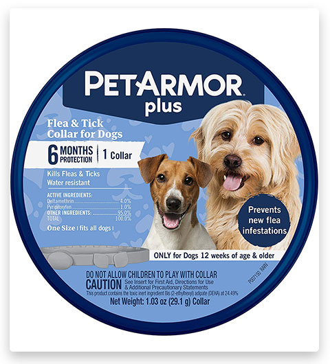 PetArmor Plus Floh- und Zeckenhalsband für Hunde