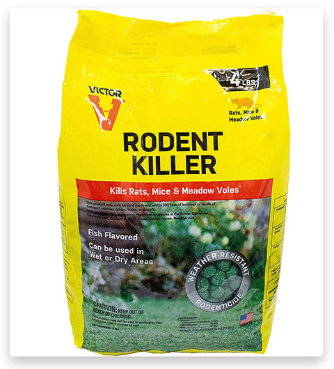 Victor M925 4-lb Ready-to-Use Rodent Rat Killer