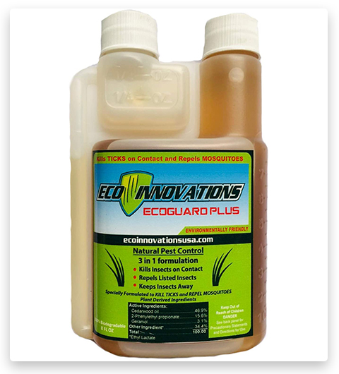 EcoGuard Plus - All Natural Tick and Mosquito Control, Tick Spray for Yard