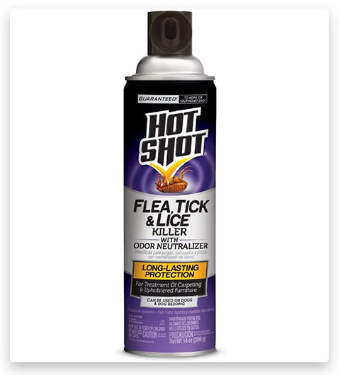 Hot Shot Flea, Tick & Lice Killer for Home with Odor Neutralizer