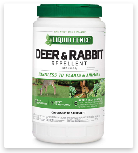 Liquid Fence Repellente per cervi e conigli granulare