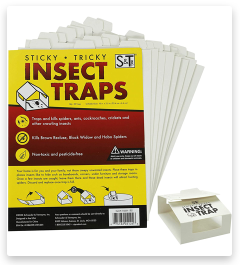 S&T INC. Pièges à insectes et à cafards